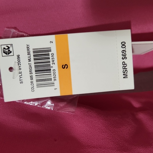 1 STATE Women's Pink Blouse. SIZE S. - Picture 8 of 9